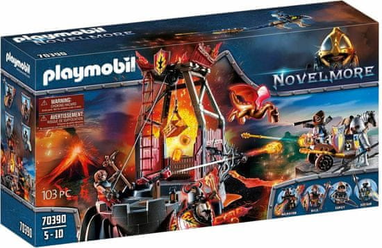 Playmobil Burnham Raidersi i vatrena rupa (70390)