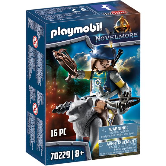 Playmobil Novelmore strijelac s vukom (70229)