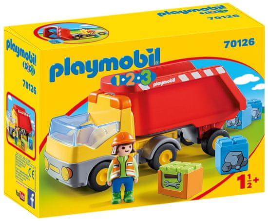 Playmobil kiper kamion (70126)