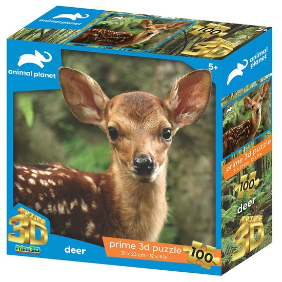 Animal Planet slagalica 3D - Bambi, 100 komada, 31x23 cm
