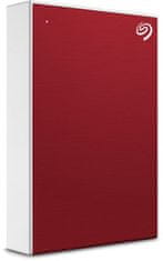 Seagate One Touch vanjski tvrdi disk, 5TB, crveni
