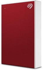 Seagate One Touch vanjski tvrdi disk, 5TB, crveni