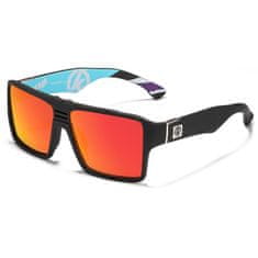 KDEAM Williston 4 sunčane naočale, Black / Red