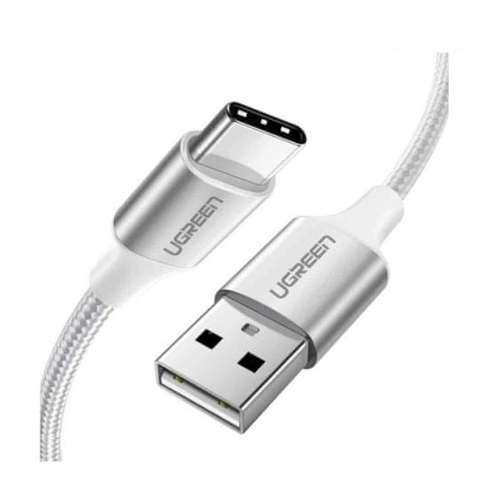 Ugreen USB-A na USB-C kabel, 25 cm, bijela