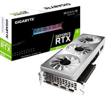 Gigabyte VISION OC GeForce RTX 3070 grafička kartica, 8 GB GDDR6