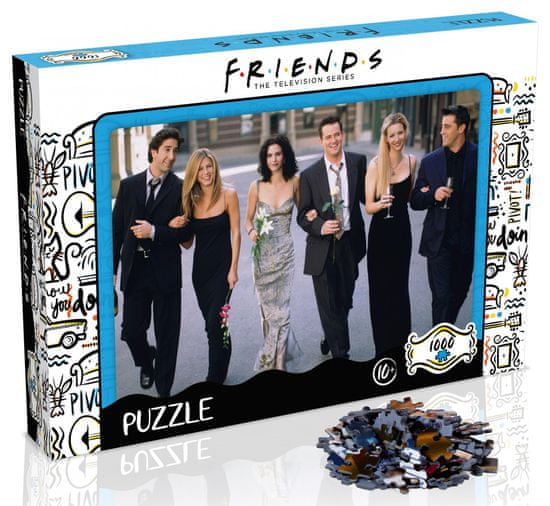 Winning Moves slagalica Prijatelji Banquet puzzle, 1000 dijelova