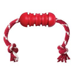  Kong Dental igračka za pse s užetom, S, crvena