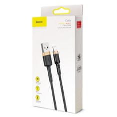 BASEUS Cafule kabel USB / Lightning QC3.0 2A 3m, crno/zlato