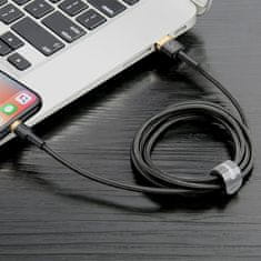 BASEUS Cafule kabel USB / Lightning QC3.0 2A 3m, crno/zlato