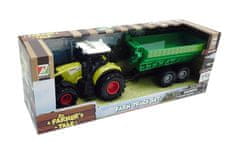 Unikatoy Farm traktor s prikolicom, 35 cm (25422)