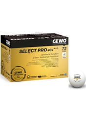 Gewo Select Pro 40+ set loptica za stolni tenis, 72 komada