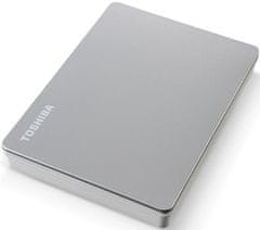 TOSHIBA Canvio Flex vanjski tvrdi disk, 1 TB, USB 3.2 Gen 1, srebrni