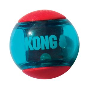  Kong Squeezz Action lopta za pse, L, crvena