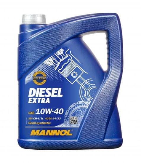 Mannol motorno ulje Diesel Extra 10W-40, 5 l