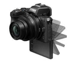 Nikon kit Z50 mirrorless fotoaparat + objektiv 16-50 + SD kartica, 16 GB + torba