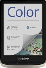 PocketBook Color elektronički čitač, 15.24 cm (6"), 16 GB, Wi-Fi, Bluetooth, srebrni