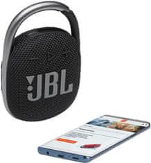 JBL Clip 4 prijenosni zvučnik, crna
