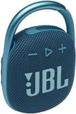 JBL Clip 4 prijenosni zvučnik, plava