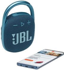 JBL Clip 4 prijenosni zvučnik, plava
