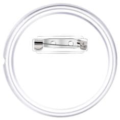 Vidaxl Set gumba za značke sa sigurnosnim iglama 100 kom akrilni 58 mm