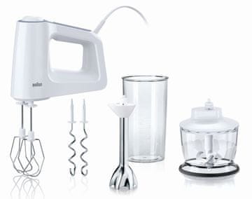 Braun MultiMix 3 HM 3137WH ručna mješalica s nastavcima