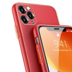 Dux Ducis Yolo kožna maska za iPhone 11 Pro, crvena