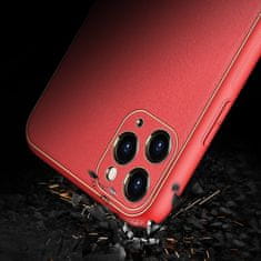 Dux Ducis Yolo kožna maska za iPhone 11 Pro, crvena
