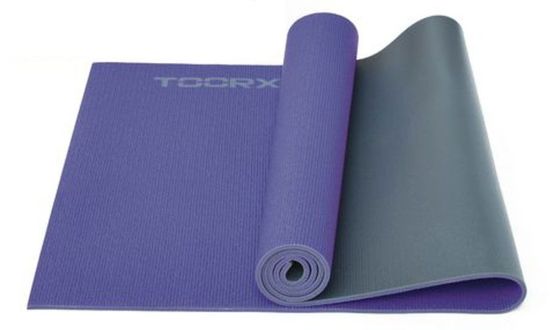 TOORX joga jastuk, 173 x 60 x 0,4 cm, ljubičasto-siva