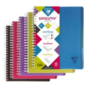  Clairefontaine Evolutiv Book blok, spiralni, karo, A4 