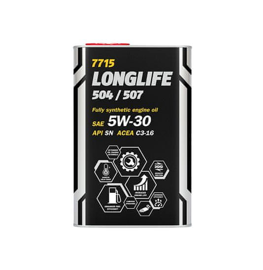 Mannol motorno ulje Longlife 504/507 5W-30, 1 l