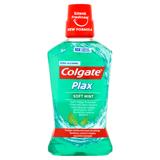 Colgate Plax Soft Mint voda za usta, 500 ml