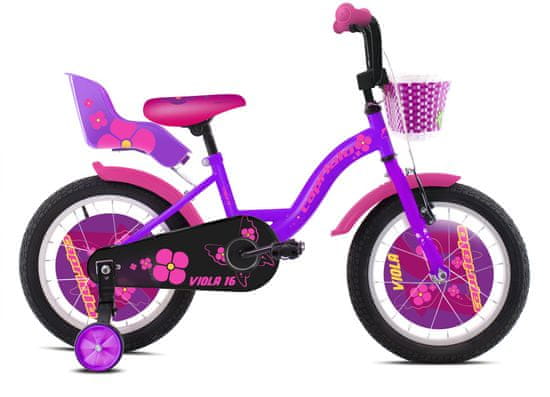 Capriolo BMX 16HT VIOLA dječji bicikl, ljubičasta-roza