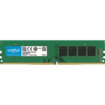 Crucial memorija (RAM), 8 GB, DDR4, 3200 MT/s, CL22 (CT8G4DFRA32A)