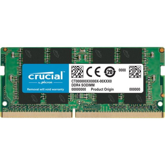 Crucial memorija (RAM), 8 GB, DDR4, 2666 MT/s, CL19 (CT8G4SFRA266)
