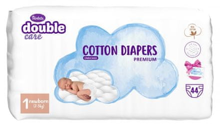 Violeta Cotton Newborn pelene, 44/1 + Water Care maramice, vlažne