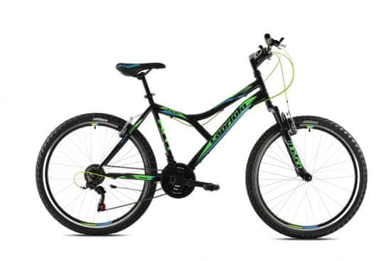 Capriolo MTB Diavolo 600 FS / 18HT 19 brdski bicikl, crno zelena