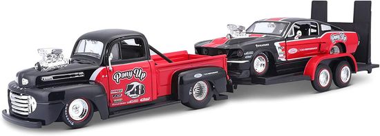 Maisto model Ford F1 PickUp 1948 + Ford Mustang GT 1967