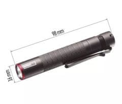 EMOS Ultibright 50 svjetiljka, metal, Cree LED, 100 lm, 1 x AAA, P3150