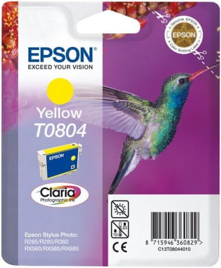 Epson tinta T0804 Yellow