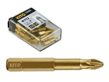 KITO Šiljci (4821212) vrhovi, set od 10, PZ 3x50mm, S2/TiN