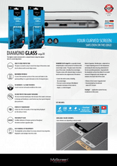 MyScreen Protector Diamond Glass Edge 3D zaštitno kaljeno staklo za Galaxy S20 Plus G985, crno