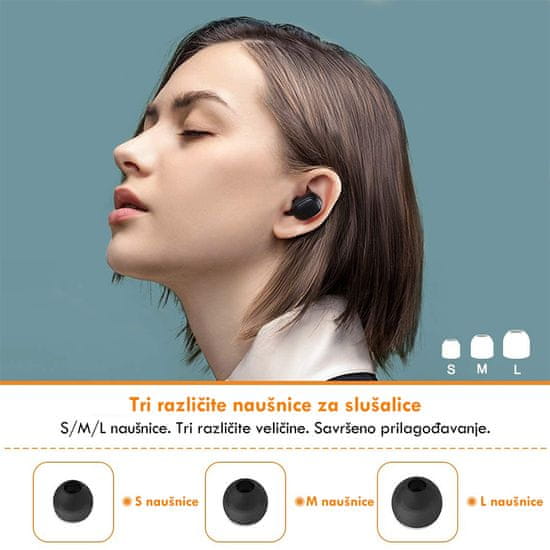 Xiaomi MI True Wireless Earbuds Basic 2 slu alice crne MALL.HR