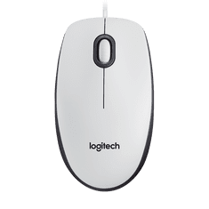 Logitech miš M100, bijela