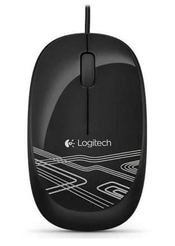 Logitech miš M105, USB, crni