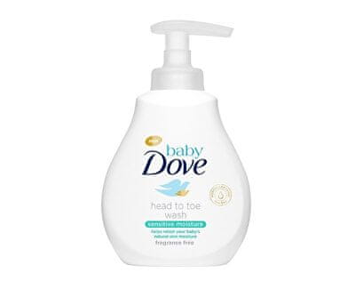 Dove Baby gel za tuširanje (Head To Toe Wash Sensitive Moisture), 50 ml