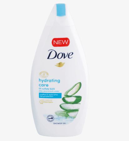 Dove Hydrating Care gel za tuširanje, 500 ml