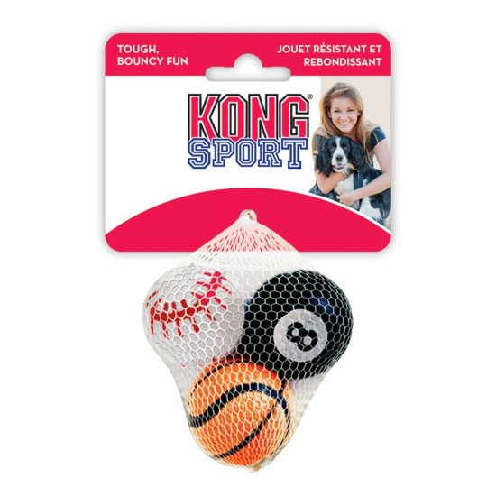 KONG Sport Ball pseća igračka, XS, 3 kom