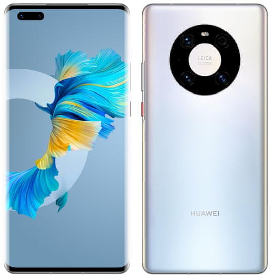 Huawei Mate 40 Pro pametni telefon, 8GB/256GB, srebrni