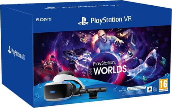 Sony PlayStation VR MK5 + kamera V2 + VR Worlds komplet za virtualnu stvarnost