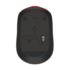 Logitech M171 Wireless optički miš, crvena